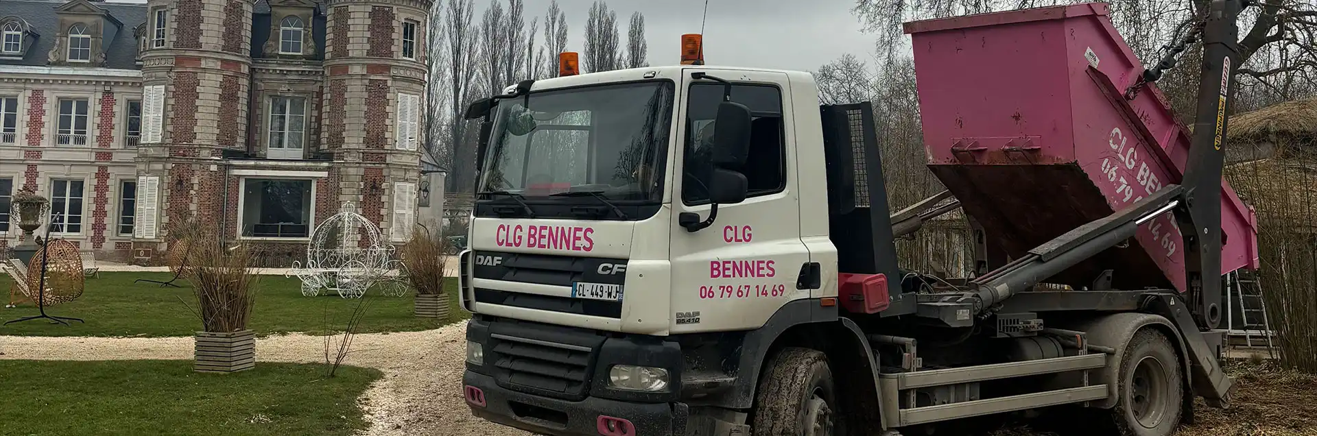 Location de bennes en Île-de-France