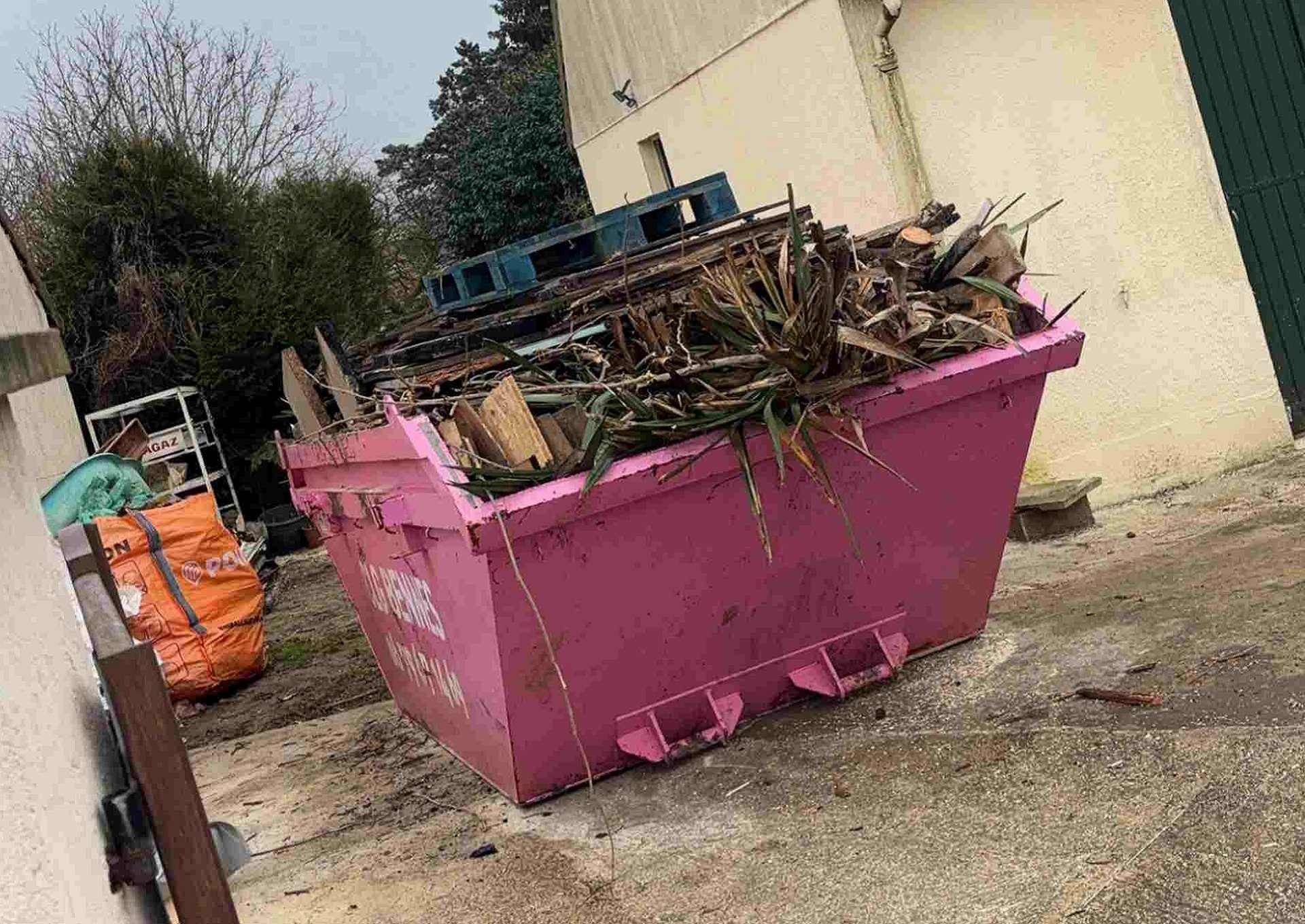 Évacuation de déchets en Île-de-France